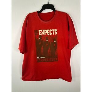 TeeFury T-Shirt Mens XL Red No Body Expects The Spanish Inquisition Graphic Tee